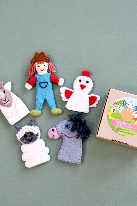 Finger Puppets Old MacDonald (Set C)