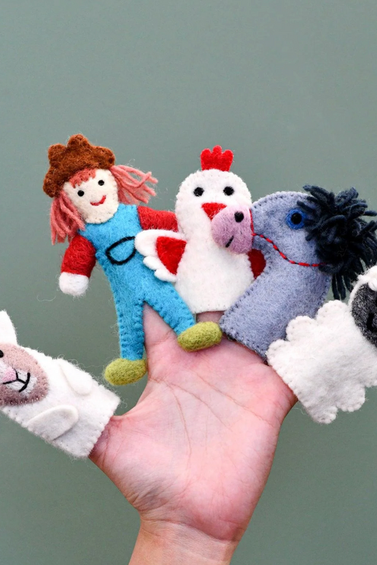 Old MacDonald Finger Puppets