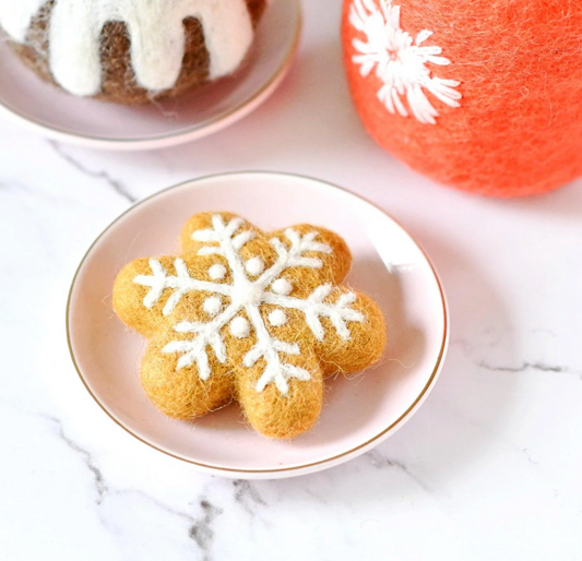 Felt Snowflake Cookie