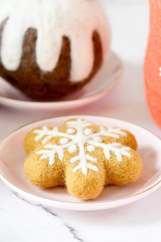 Christmas Snowflake Cookie