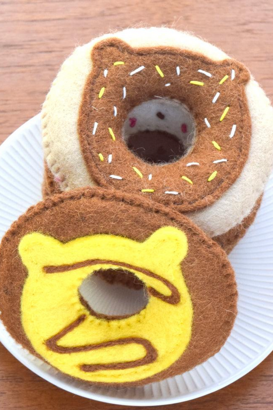 Donut with Catnip Pocket