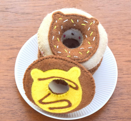 Donut with Catnip Pocket