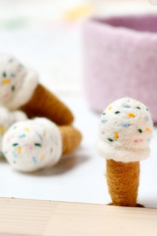 Felt Ice Creams