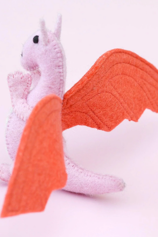 Handmade Pink Dragon