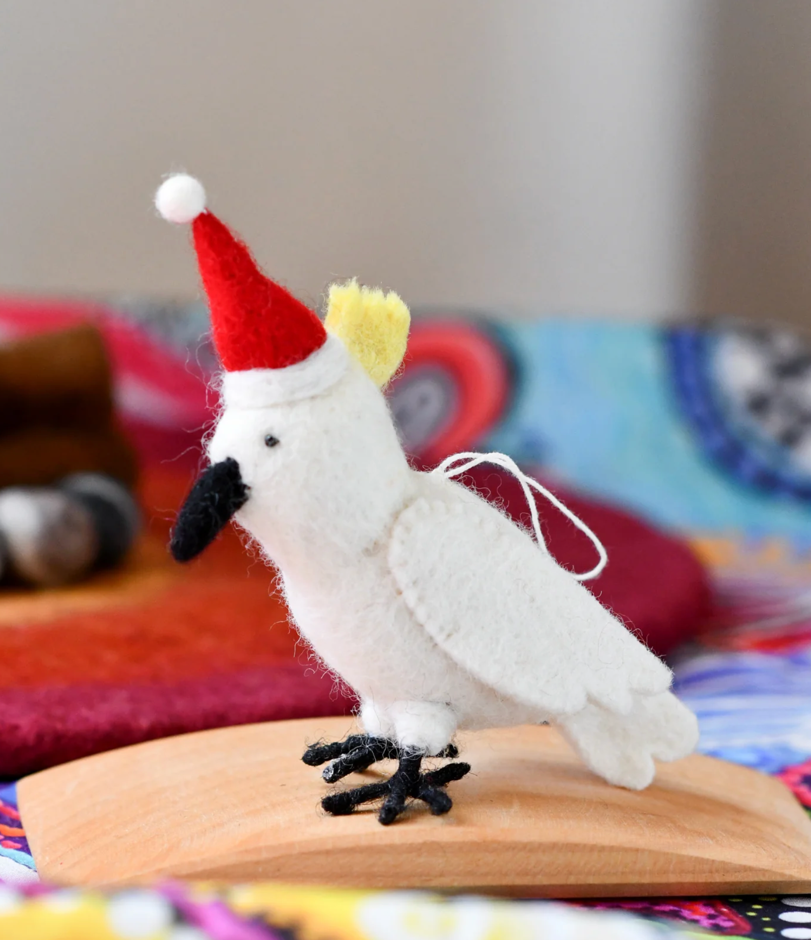 Christmas Cockatoo Ornament