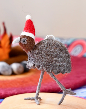 Christmas Emu Ornament