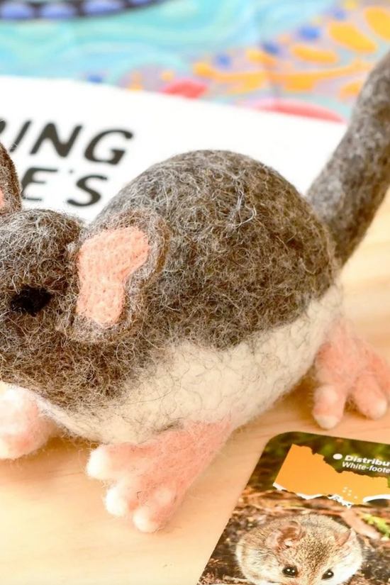 White Footed Dunnart Toy 