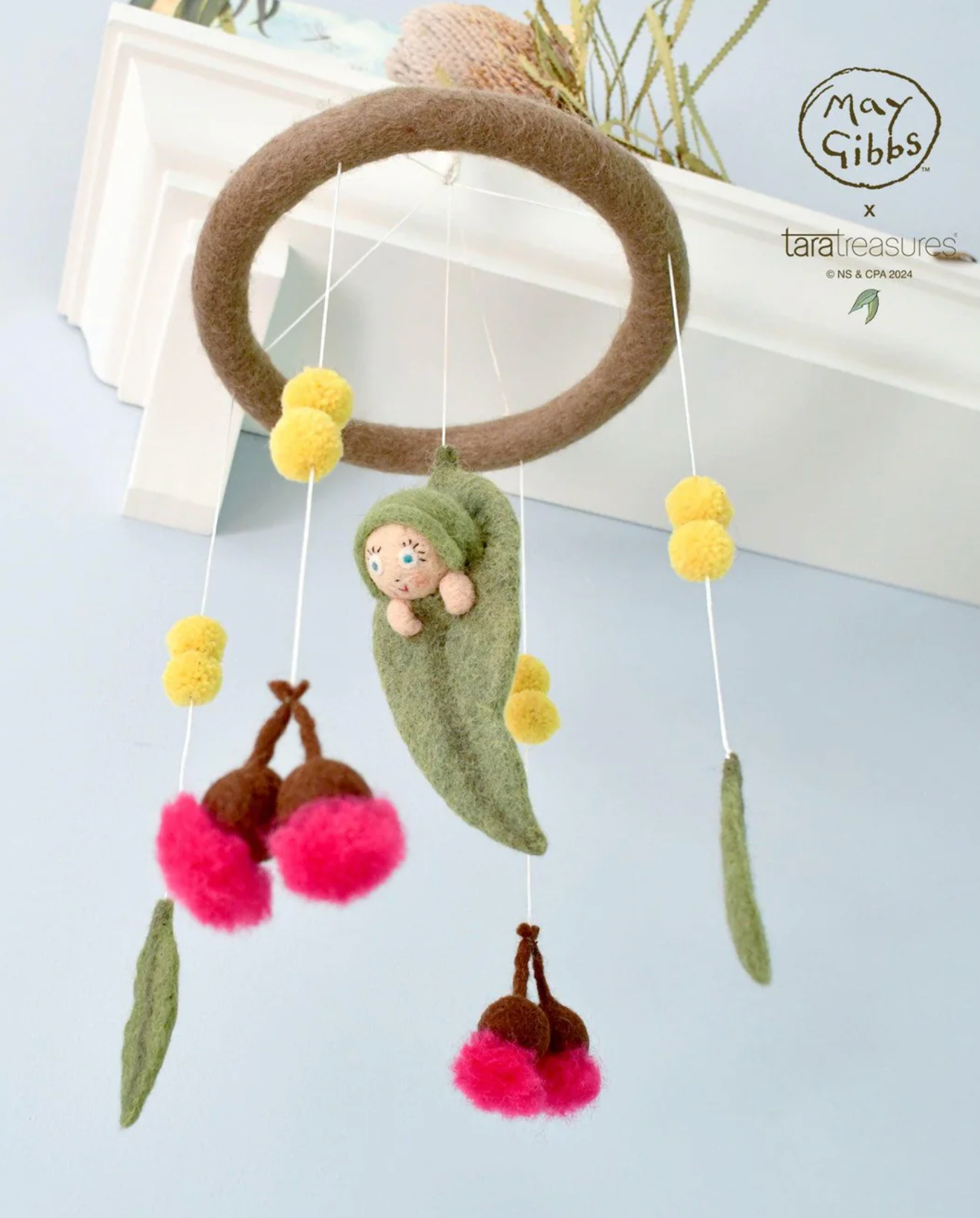 May Gibbs Mobile - Gumnut Baby