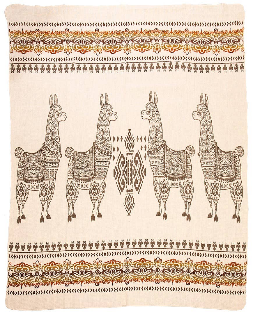 Alpaca Blanket - Alpaca Brown - 190x225cm