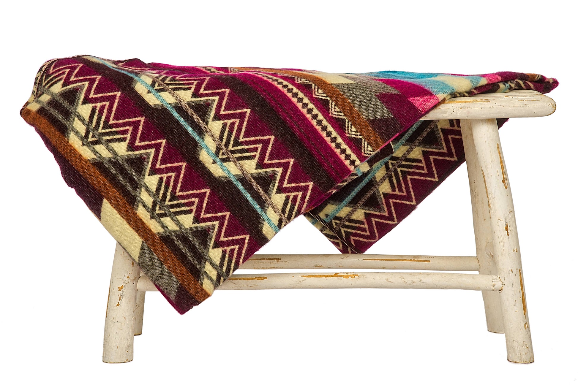 Alpaca Blanket - Antisana Purple - 190x225cm