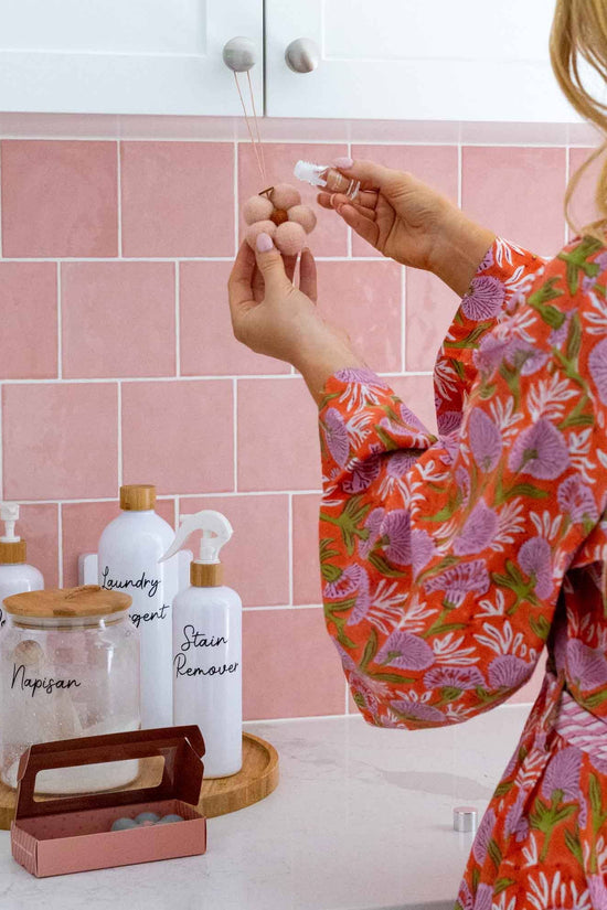 Jasmine Felt Flower Fresheners