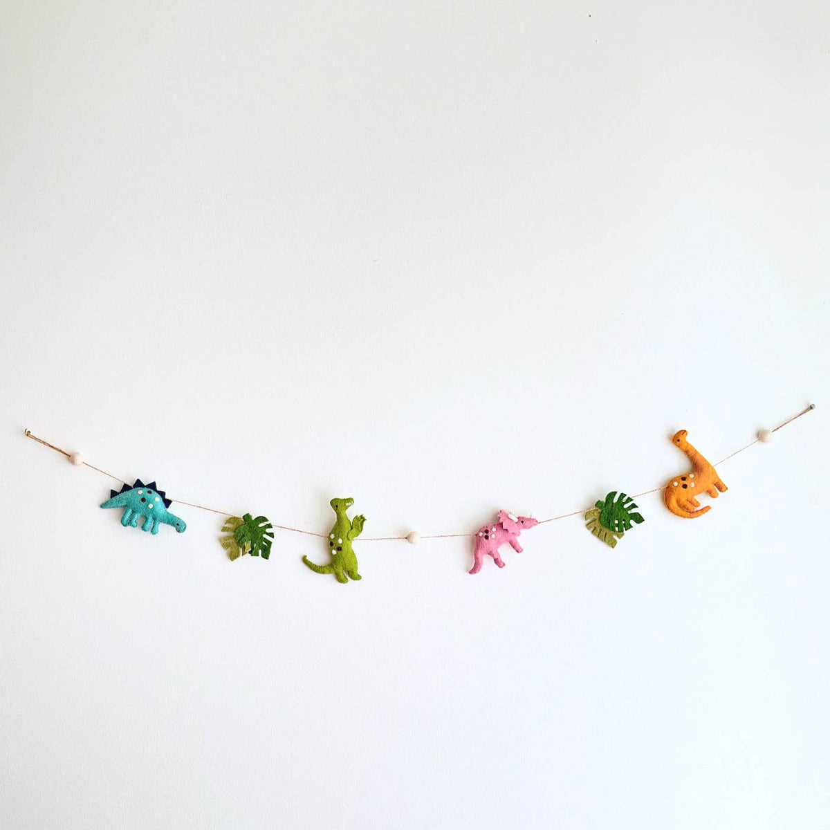 Felt Garland - Jurassic Dinosaur: Vertical