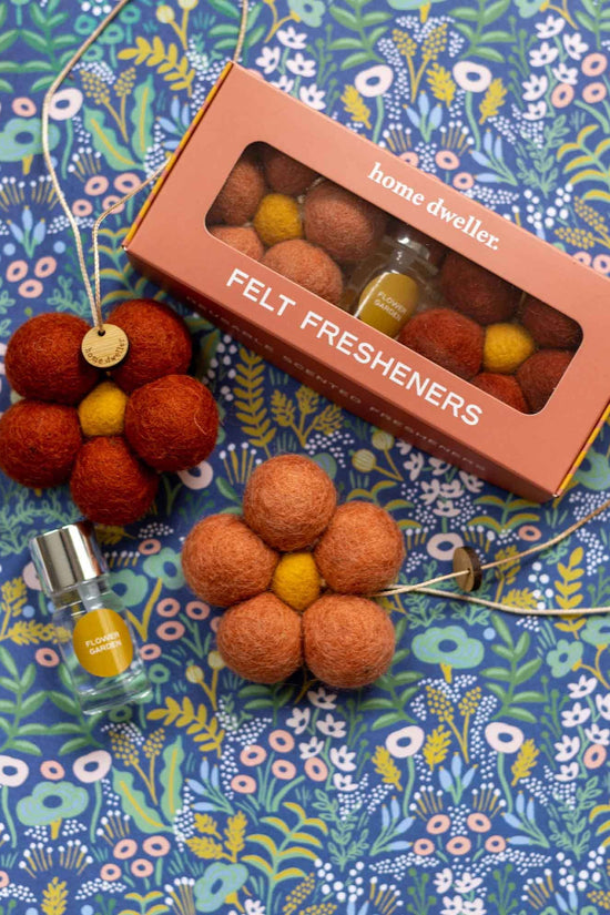 Felt Flower Fresheners 