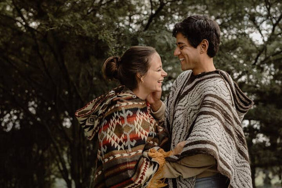 Poncho Triangle Yellow