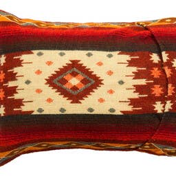 Quilotoa Red Native Pillow