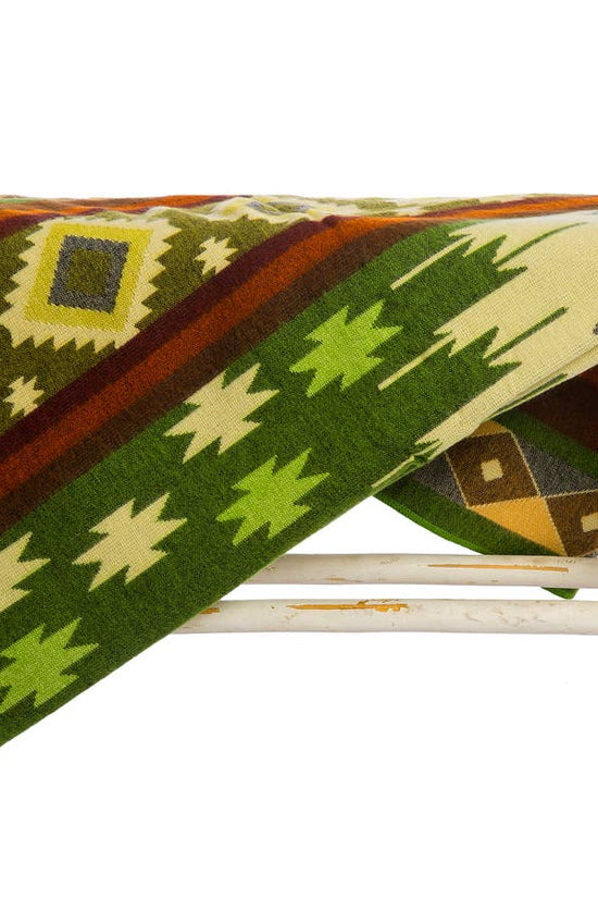 Mini Alpaca Blanket - Quilotoa Green - 110x185cm