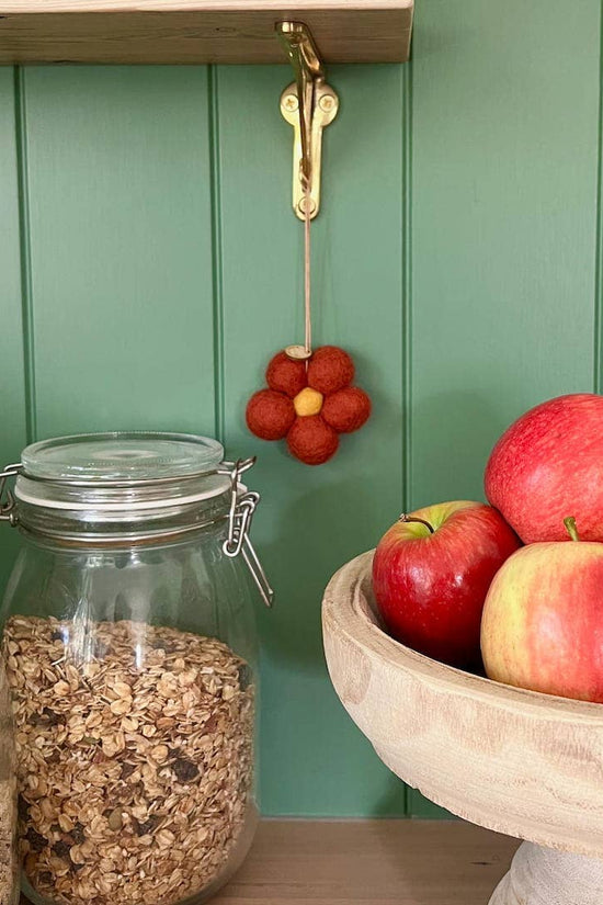 Kitchen Decorative Felt Flower Fresheners