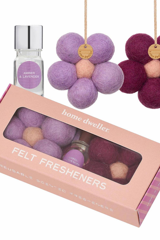 Amber & Lavender Flower Fresheners