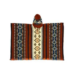 Poncho Quichua Brown