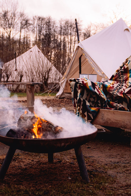 Handcrafted Mini Alpaca Blanket Chimborazo Mix