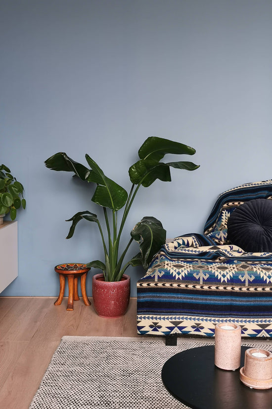 Shop Wool Blue Alpaca Native Blanket