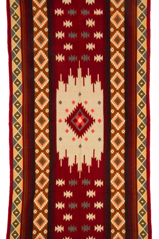 Mini Alpaca Blanket - Quilotoa Red - 110x185cm