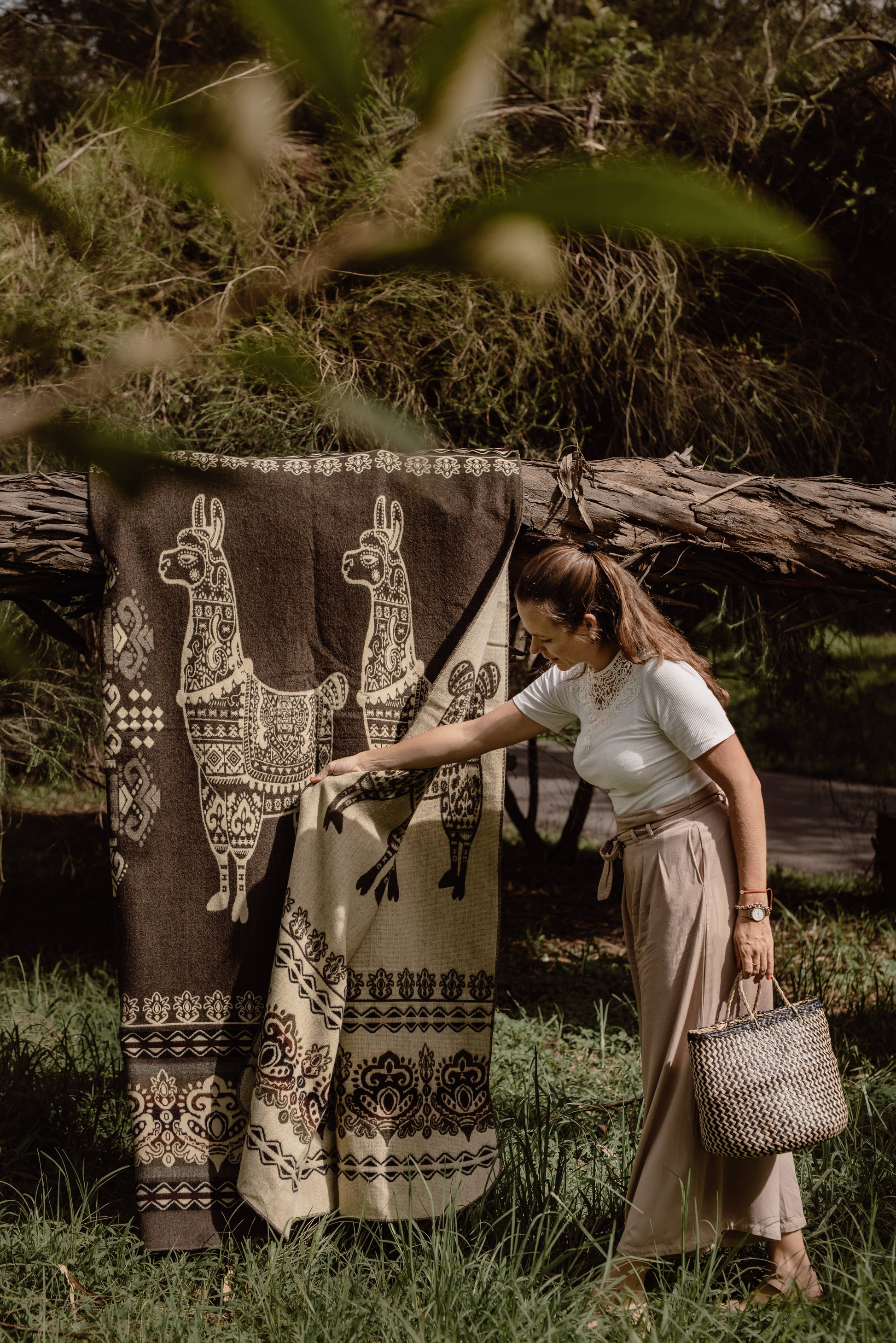 Alpaca Blanket - Alpaca Brown - 190x225cm