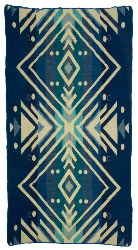 Mini Blanket - Imbabura Blue - 110x185cm