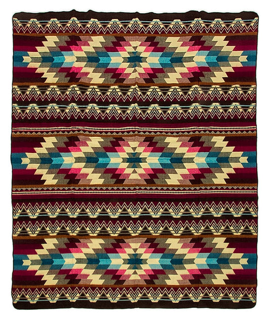 Alpaca Blanket - Antisana Purple - 190x225cm
