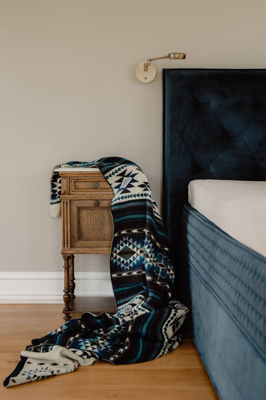 Cotopaxi Blue Alpaca Native Blanket