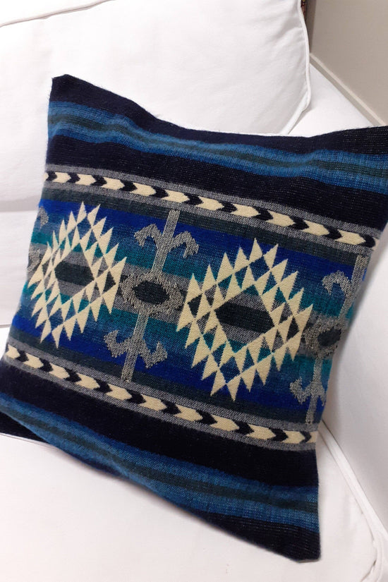 Alpaca Pillow COVER ONLY - Cotopaxi Blue - 50x50cm