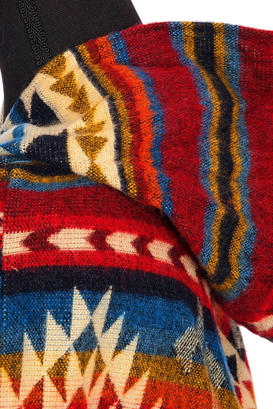 Poncho Triangle Red