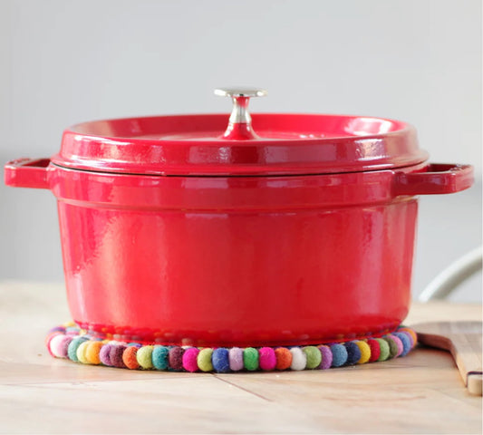 Colourful Wool Pot Trivet