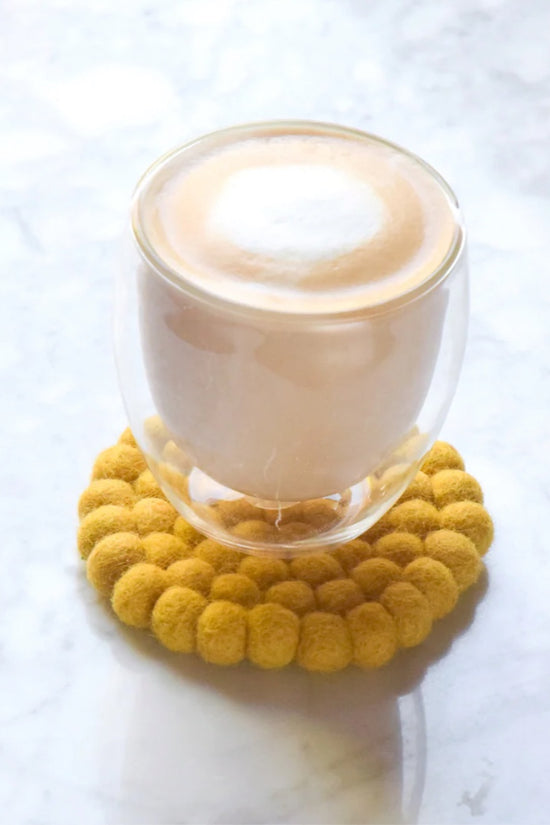 Mustard Coasters Set