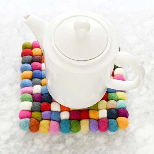 Square Colourful Trivet