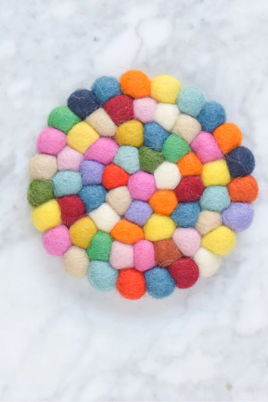 Buy Wool Colourful Coasters