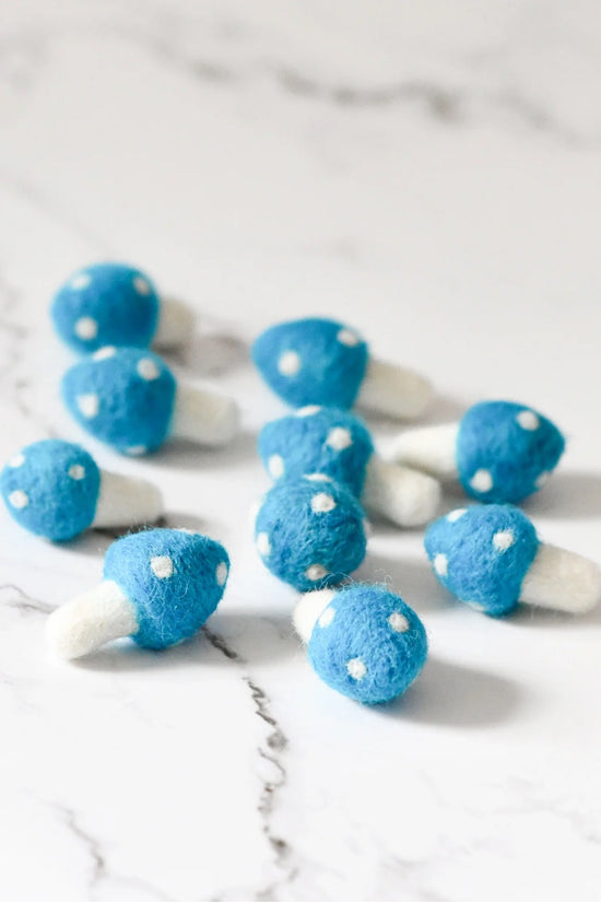 Handmade Felt Mushroom Toy