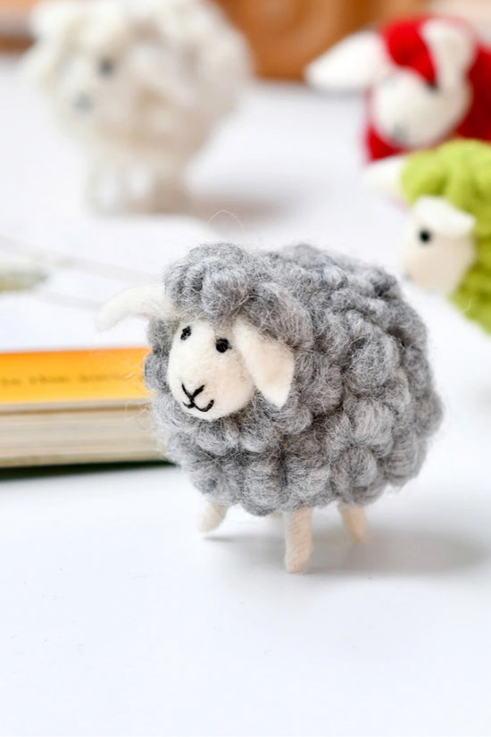 Grey Wool Sheep