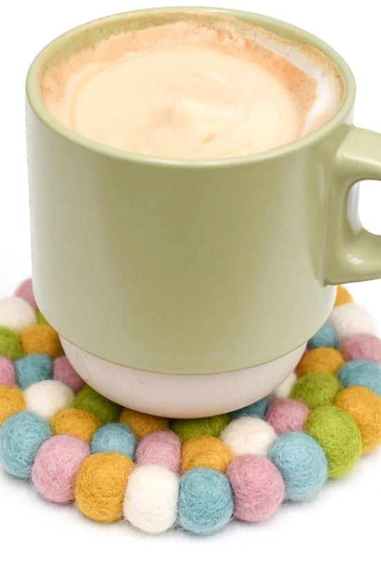 Best Organic felt Jellybean Coaster