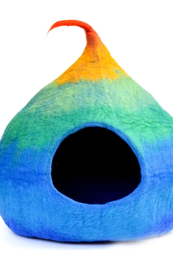 Blue Rainbow Teardrop Cave