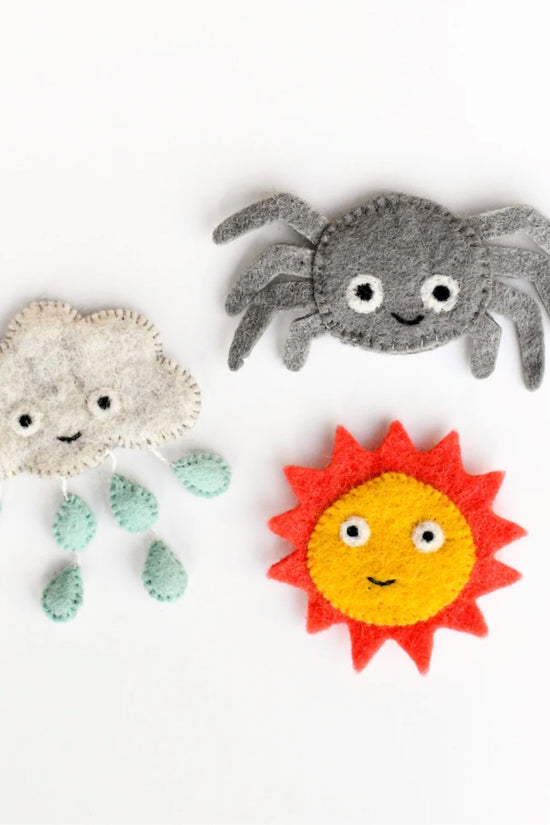 Incy Wincy Spider Finger Puppet