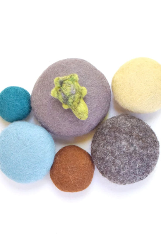 Handmade Felt Stacking Stones Toy