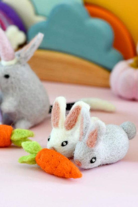 Soft Handmade Wool Rabbit Toy