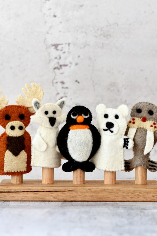 Polar Animals Finger Puppets