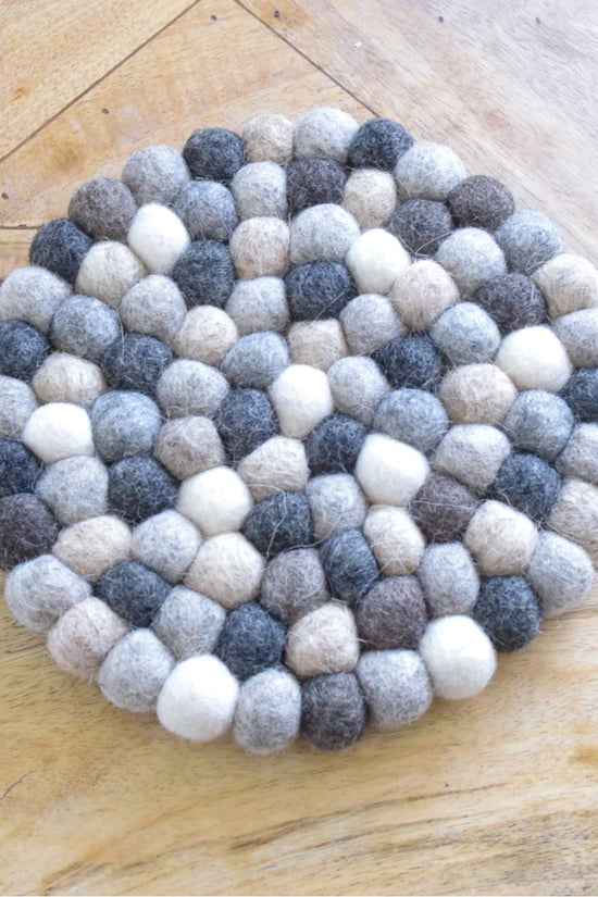 Shop Handmade Grey Stones Trivet