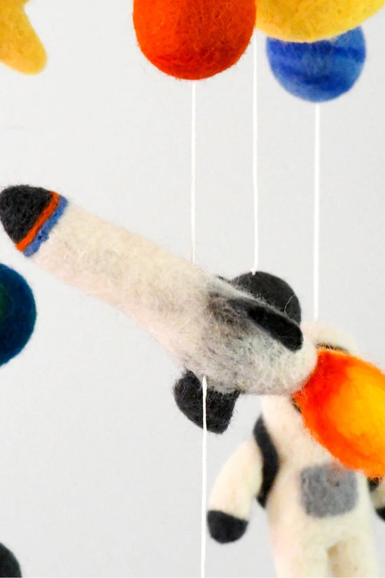 Organic Felt Space Mobile