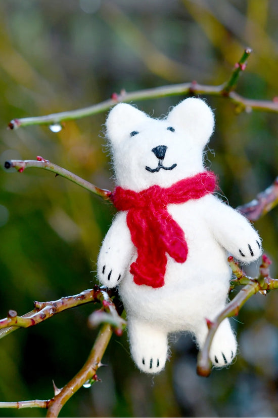  Wool Handmade Winter Bear