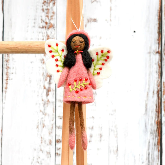 Felt Fairy Peach