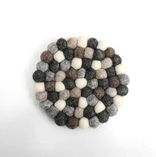 Handmade Grey Stone Coasters