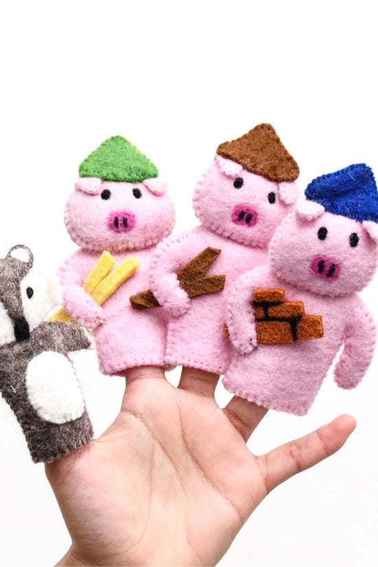 Finger Puppets Three Little Pigs